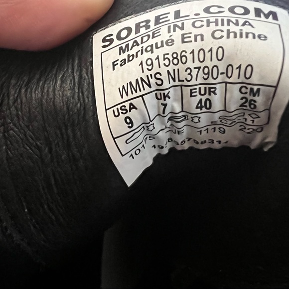 NWT Sorel Joan Uptown Waterproof Leather Ankle Bootie - Picture 14 of 14